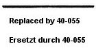 BA-40-045 - Ausgelaufen - Ersetzt durch Nr. 40-058